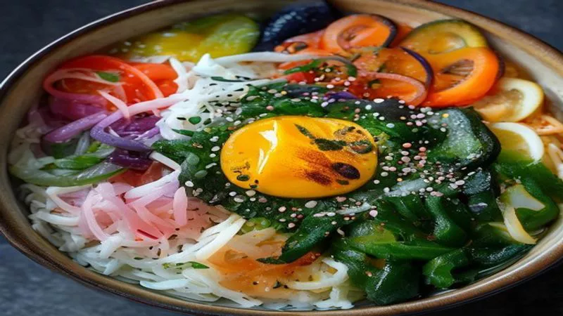 Korean Bibimbap Bowl: Healthy, Colourful and Easy to Make