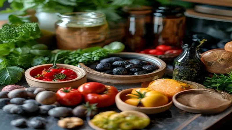 Hình ảnh chế biến món ăn Pantry Staples for Healthy Cooking: What to Always Have at Home